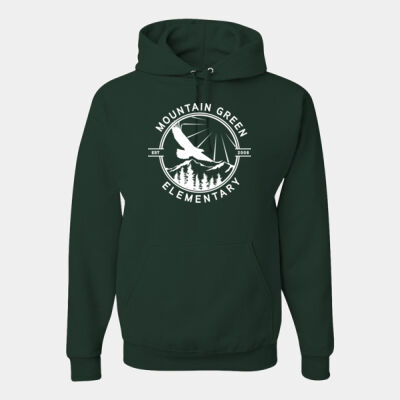 Mountain Green - Jerzees Hoodie Thumbnail