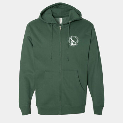 Mountain Green Zip Up Hoodie - Independent Thumbnail