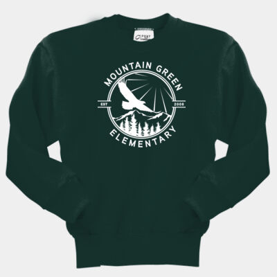 Mountain Green Youth Crewneck Thumbnail