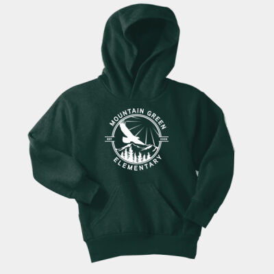 Mountain Green Youth Hoodie Thumbnail