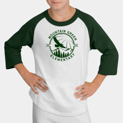 Mountain Green Elementary Youth Baseball Tee Thumbnail